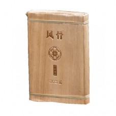 2025年番顺茶业1000克风骨百龄熟砖